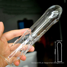 Dildo de vidro do brinquedo do sexo para mulheres Injo-Dg184